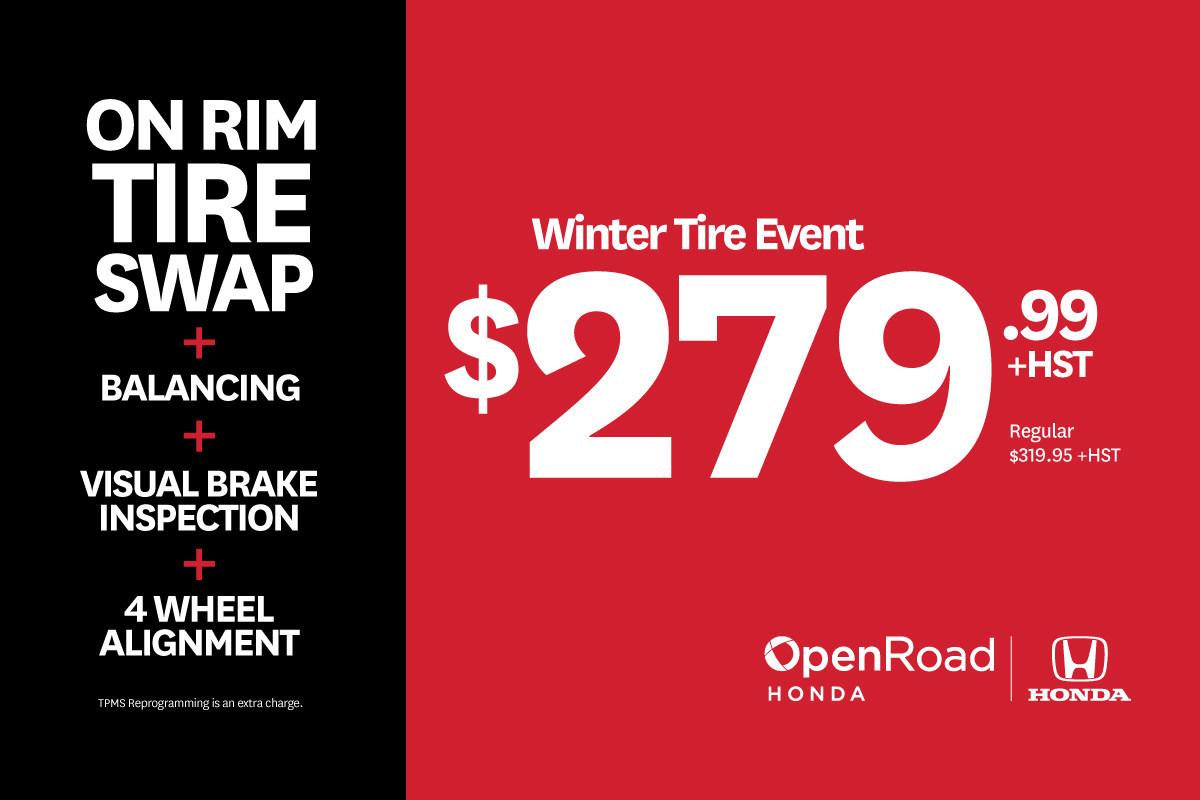 Winter Tire Offer in Brampton