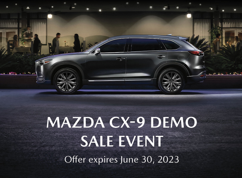 Mazda CX-9 Demo Sale Event