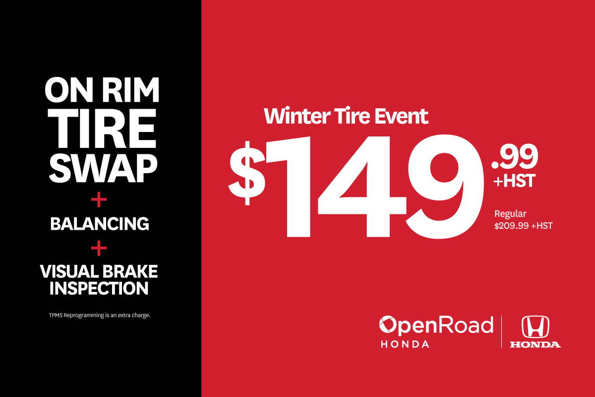 Winter Tire Special in Brampton