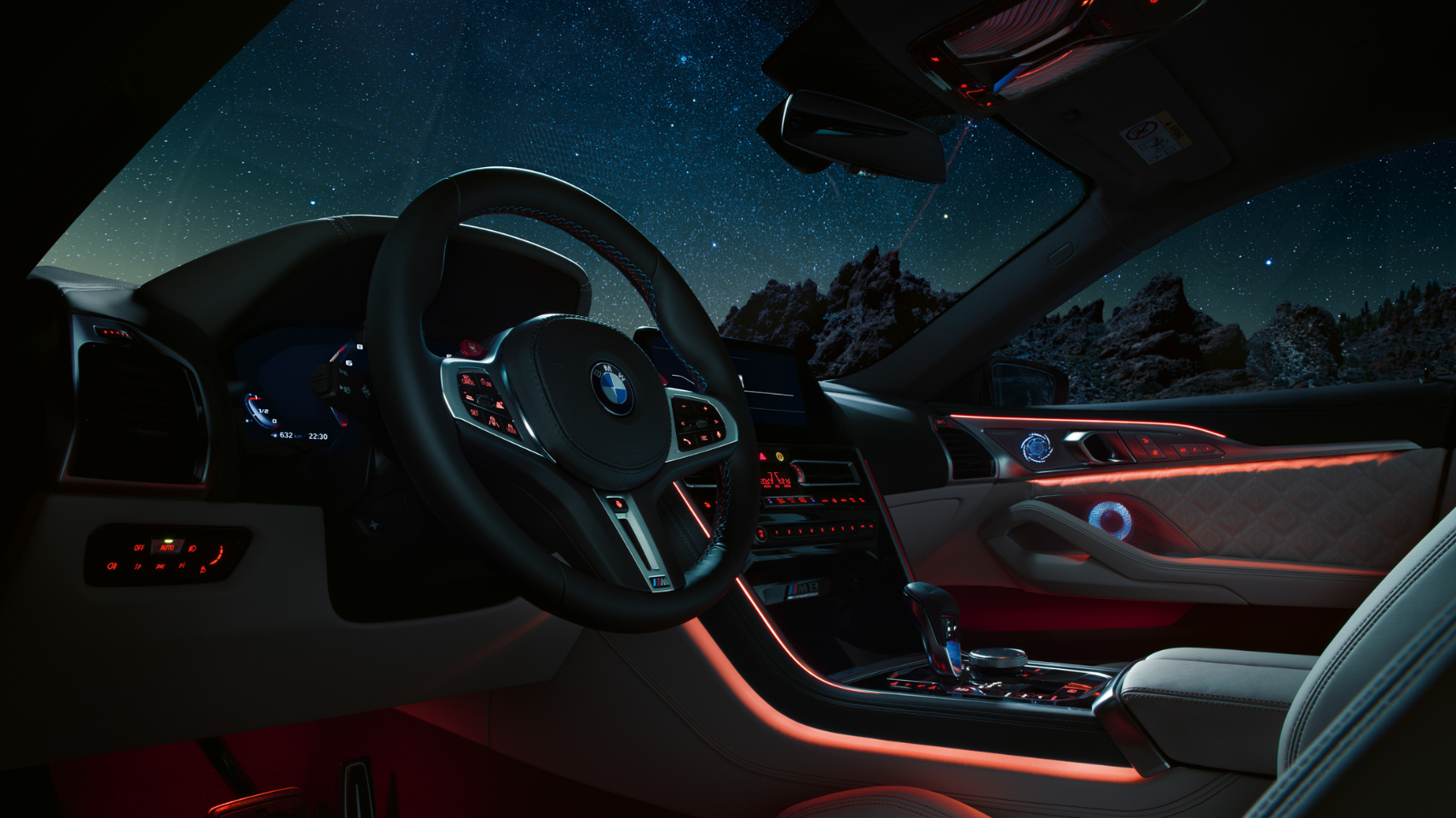 BMW M8 Interior