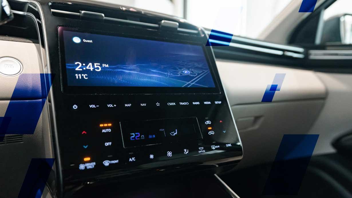 8 Inch Touch-Screen Display With Wireless Android Auto™ & Apple CarPlay™