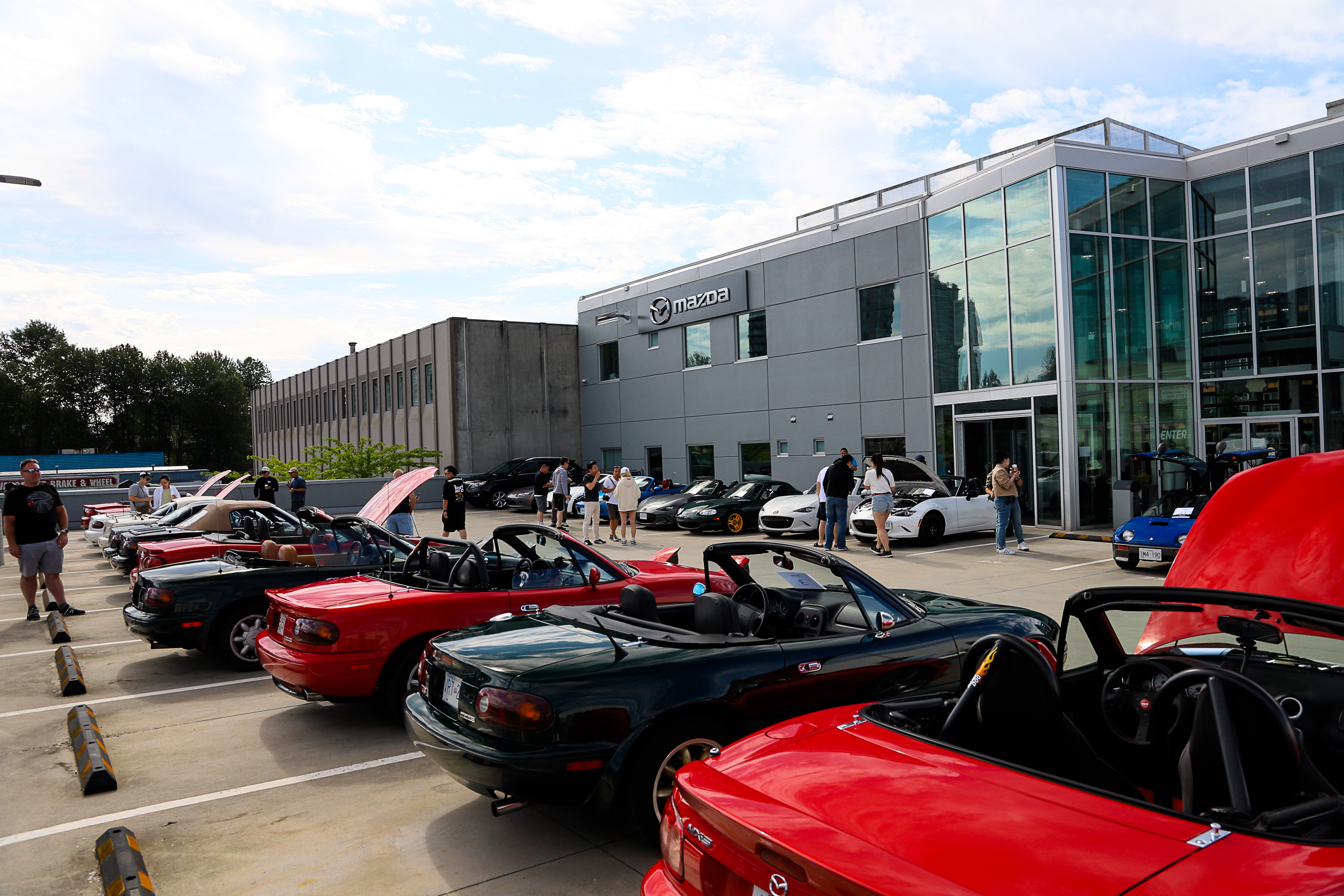 OpenRoad Mazda Port Moody showroom interior